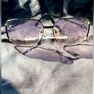 YVES SAINT LAURENT SUNGLASSES with big dust bag